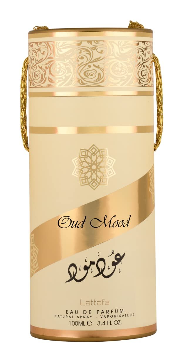 Lattafa Perfumes Oud Mood for Unisex Eau de Parfum Spray, 3.4 Ounce - Imagen 2